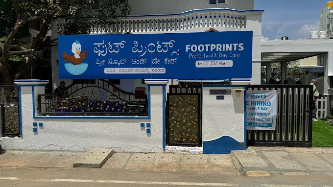 Footprints: Play School & Day Care Creche, Preschool in Jantha Colony, Chikkabellandur, Bangalore